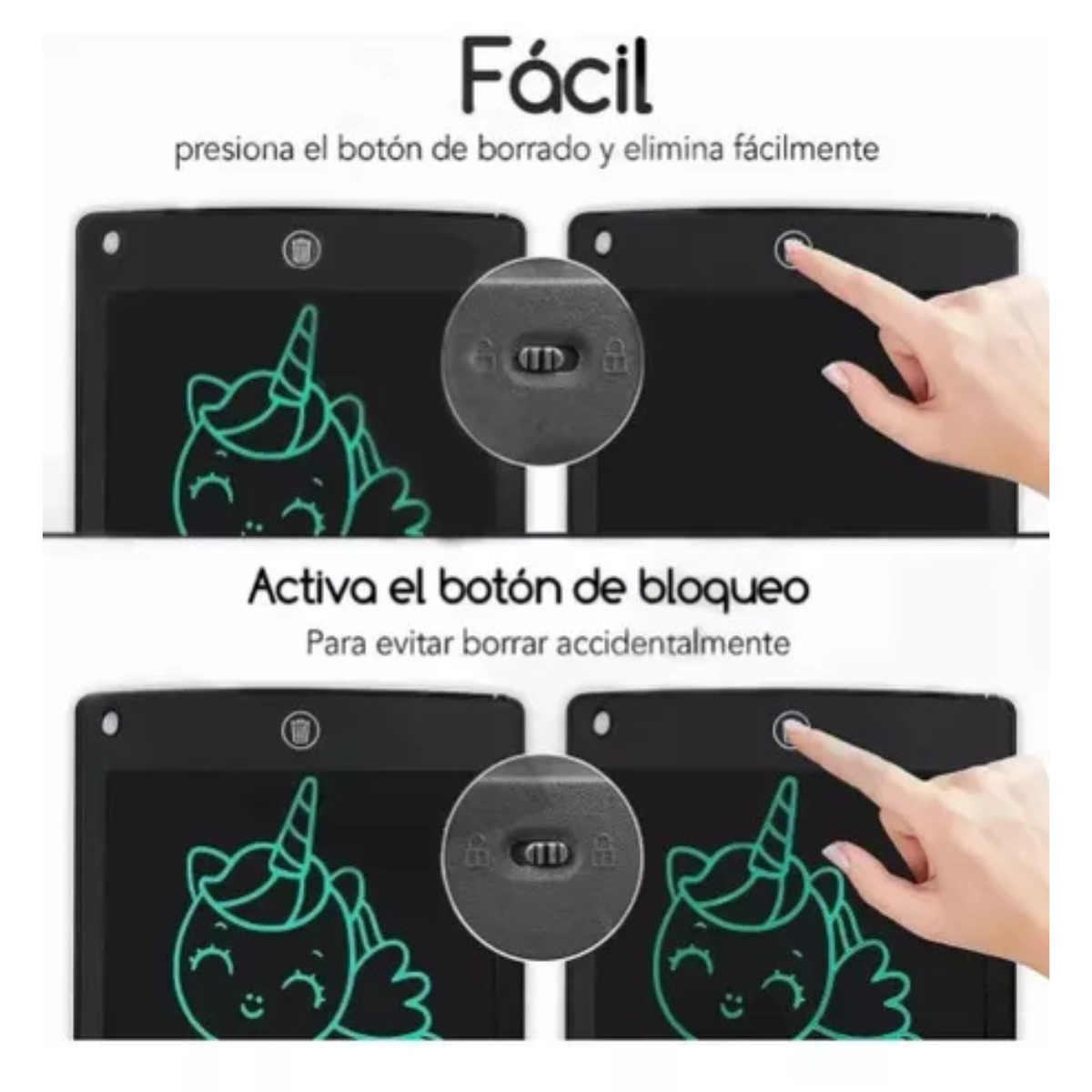 Tableta Digital LED Infantil 8.5” | Creatividad y Aprendizaje para el Día del Niño