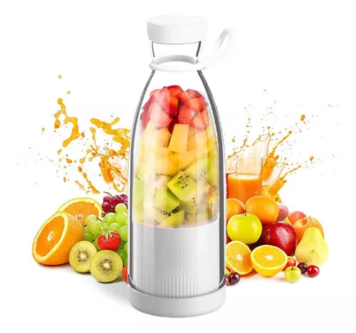 Batidora Portátil Recargable Juice 350ml - ¡Sin Límites, Solo Sabor!