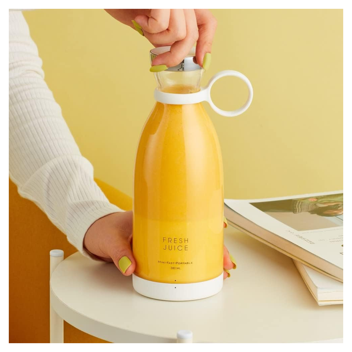 Batidora Portátil Recargable Juice 350ml - ¡Sin Límites, Solo Sabor!