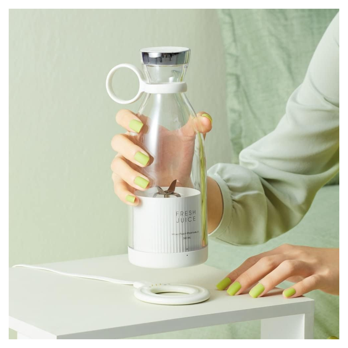 Batidora Portátil Recargable Juice 350ml - ¡Sin Límites, Solo Sabor!