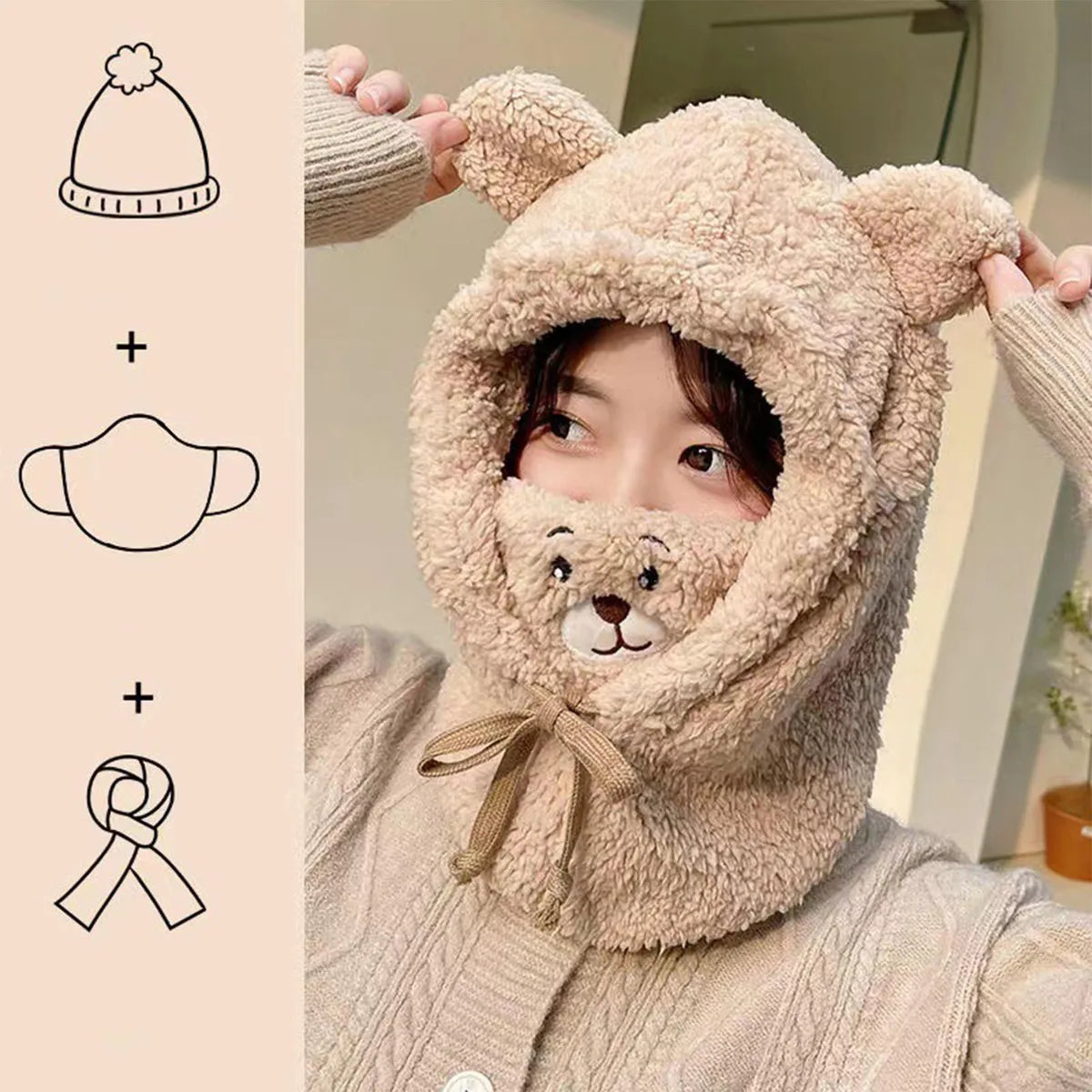 Pack 3 Gorro Capucha Chiporro Ajustable | Calidez y Estilo para el Día del Niño