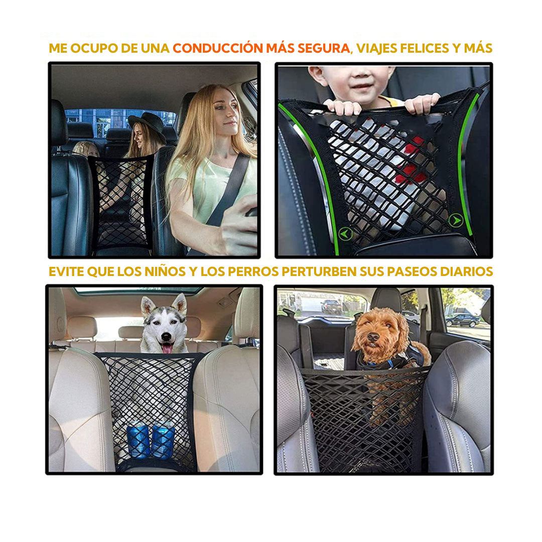 Malla Protectora Para Mascotas Automóvil