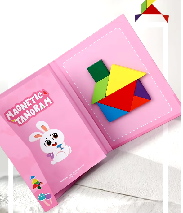 Libro Montessori Imantado Rompecabezas | Diversión Educativa que Desarrolla la Mente