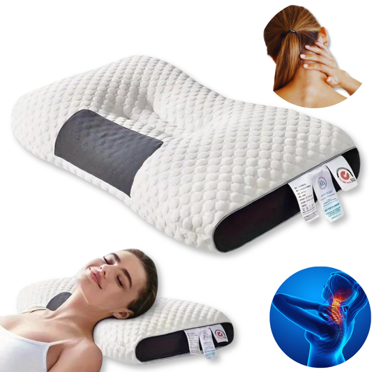 2 Almohadas Cervical Ajustable Ergonómica