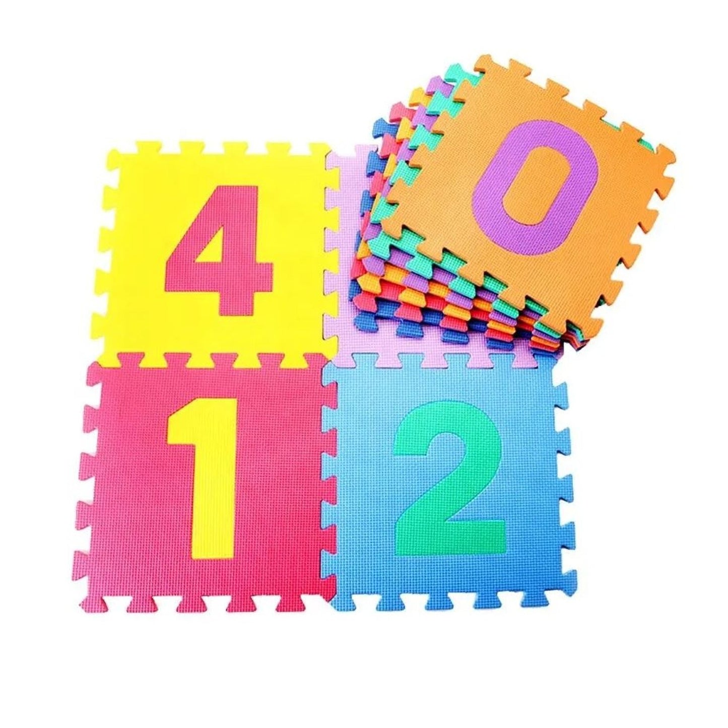 Alfombra Infantil de Goma con Números – 10 Piezas | Aprendizaje y Diversión para el Día del Niño