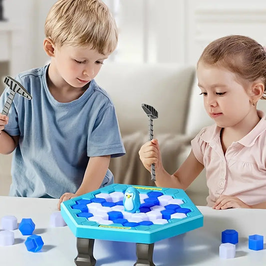 Juego Rompehielo Interactivo – ¡Salva al Pingüino!