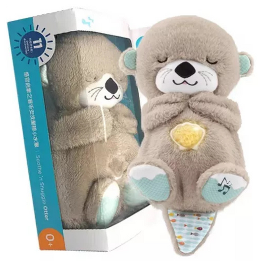 Nutria de Peluche Calmante | Dulces Sueños para tu Bebé en el Día del Niño